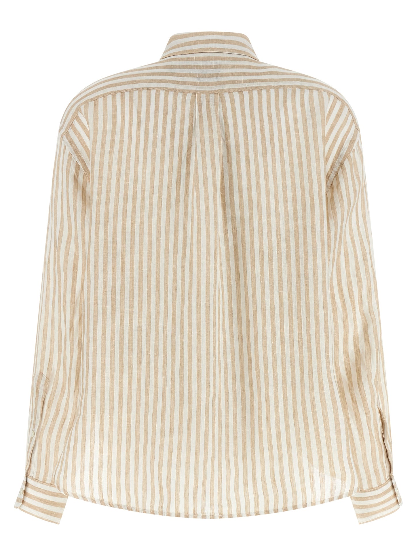 Polo Ralph Lauren Beige Linen Blouse
