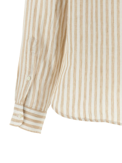 Polo Ralph Lauren Beige Linen Blouse