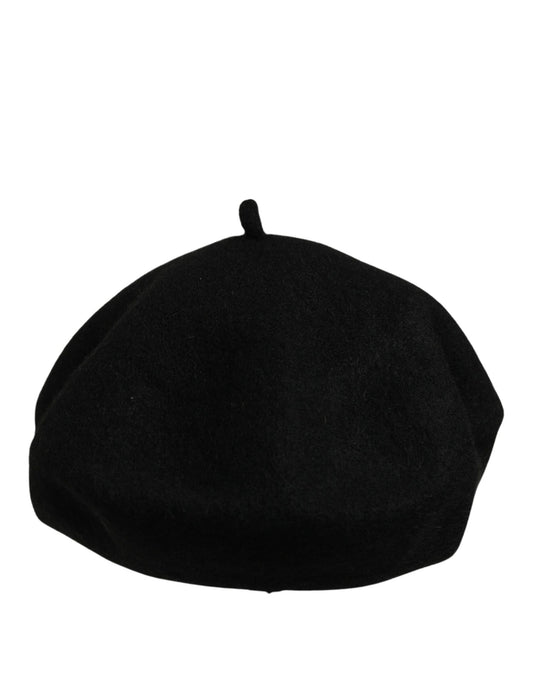 Dolce & Gabbana Cashmere Beret - Black Signature