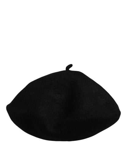 Dolce & Gabbana Cashmere Beret - Black Signature