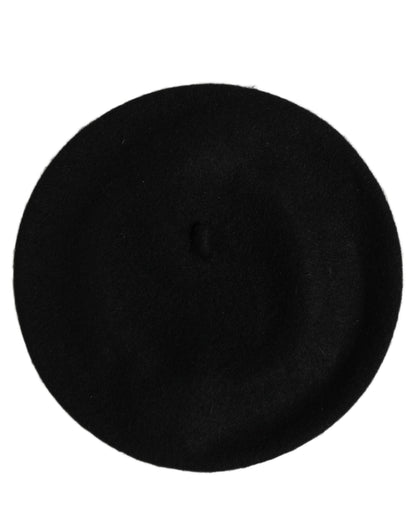 Dolce & Gabbana Cashmere Beret - Black Signature