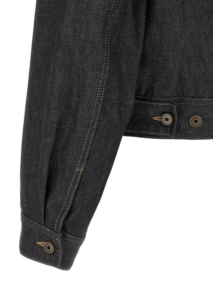 Lemaire Blue Cotton Denim Jacket
