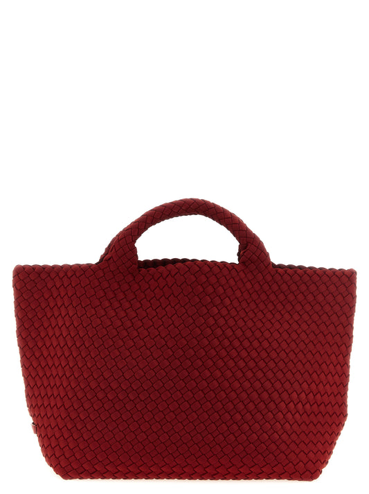 Large Shoulder Flap Clutch Handbag by NAGHEDI for women in nylon neoprene & calfskin leather bicolour, gold, green, multicolor, red & patterned presents a ornamental silhouette, showcasing a secure snap, flap & zipper, ample , and versatile shoulder-strap, handle & detachable-strap for a ornamental finish.
