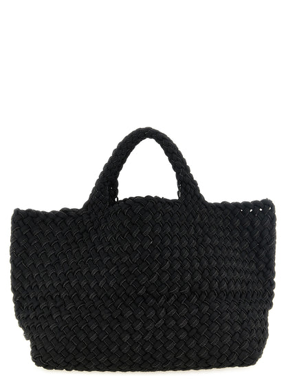 NAGHEDI Black Nylon Tote Bag