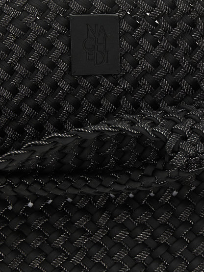 NAGHEDI Black Nylon Tote Bag