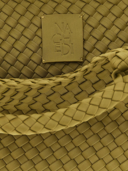 NAGHEDI Bicolor Nylon Handbag