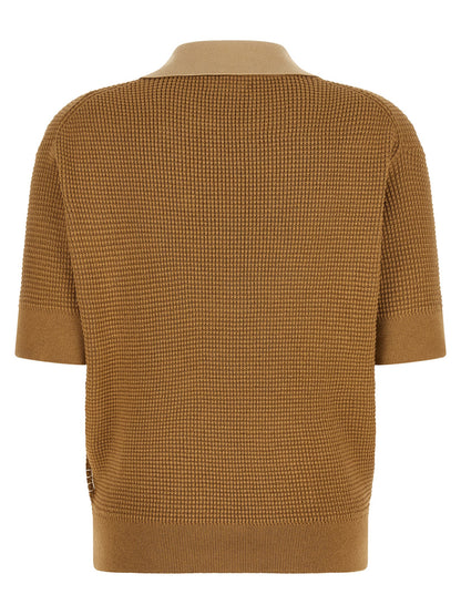 J.W.Anderson Beige Cotton Polo Shirt
