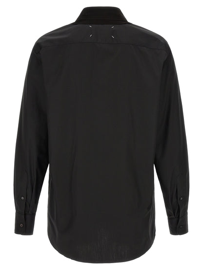Maison Margiela Black Cotton Blouse