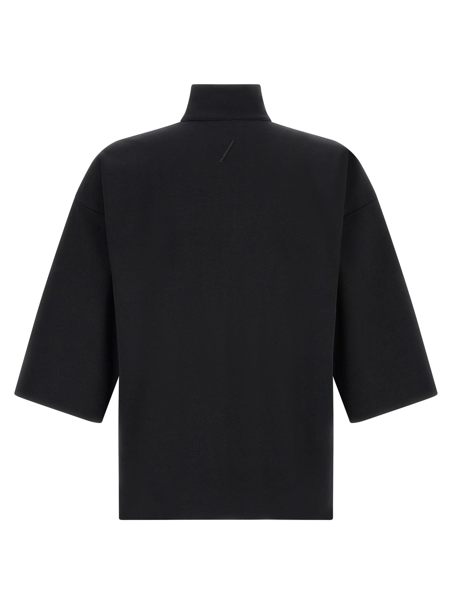 Thom Krom Black Cotton Sweatshirt