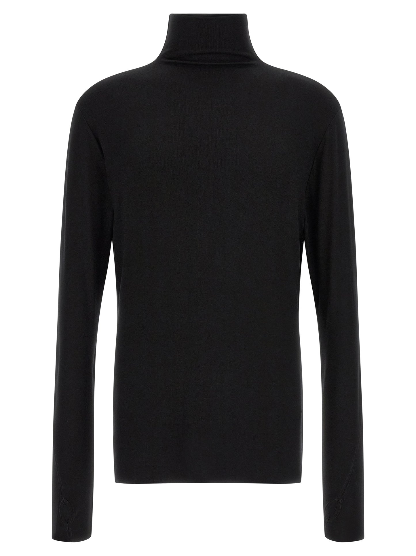 Thom Krom Black Viscose Cardigan