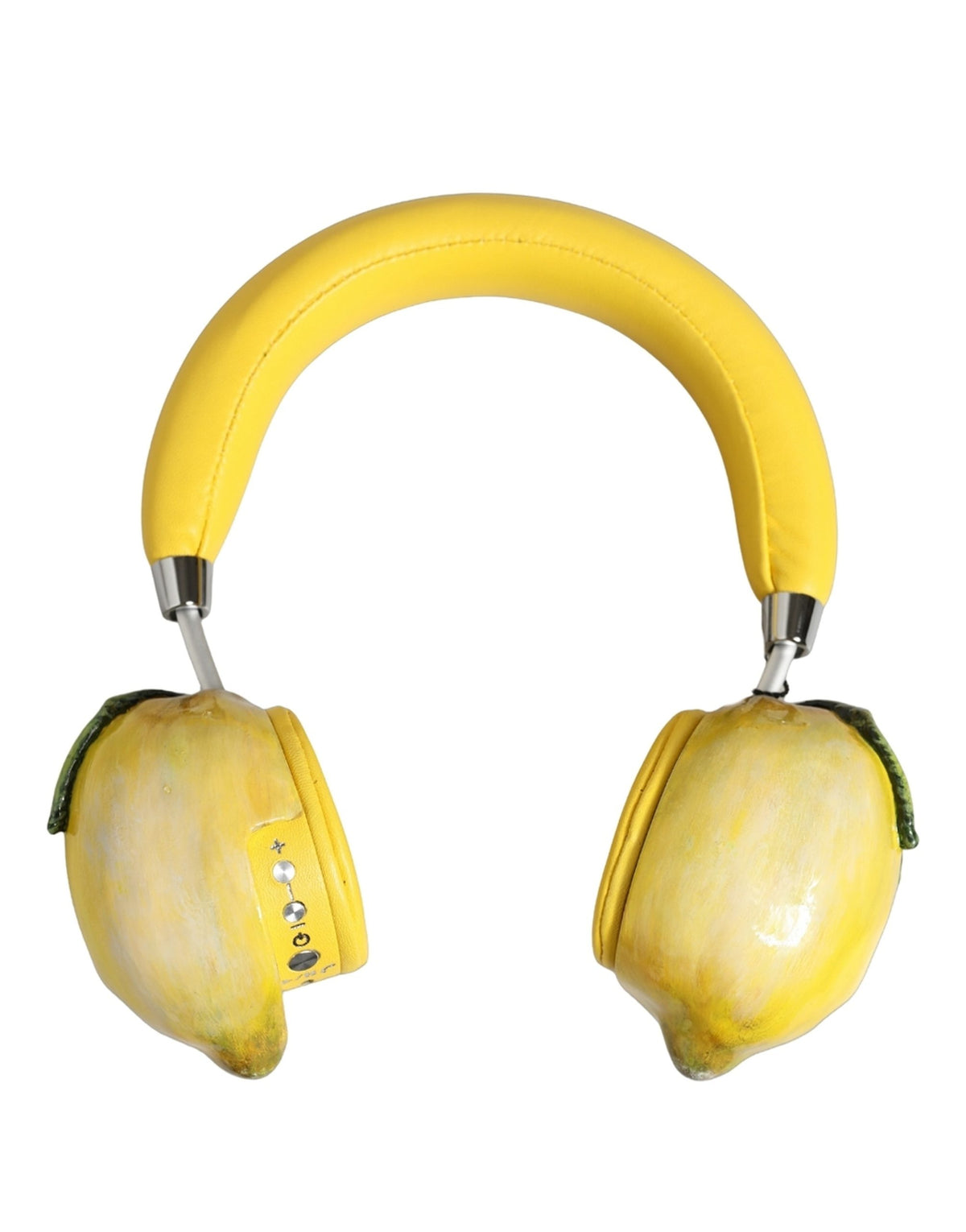 Dolce & Gabbana Leather Headphones - Yellow