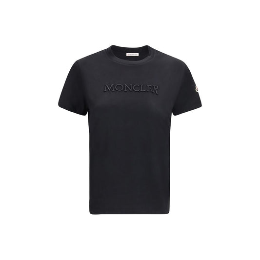 Moncler Black Cotton T-Shirt