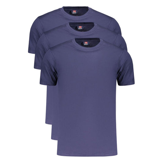 T-Shirt by Norway 1963 for men in cotton blue features a plush silhouette, showcasing a sophisticated crew neckline and for a truly plush finish.