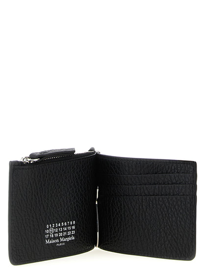Maison Margiela Black Calfskin Leather Wallet