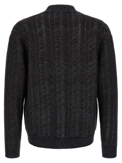 Missoni Blue Viscose Cardigan