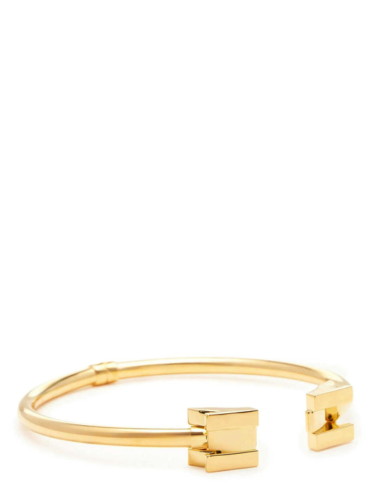 Necklace by Elisabetta Franchi for women in polyester suede leather gold presents a artisanal silhouette, artfully highlighting the and artisanal Women's Gold Brass Necklace aesthetic for a sophisticated finish.