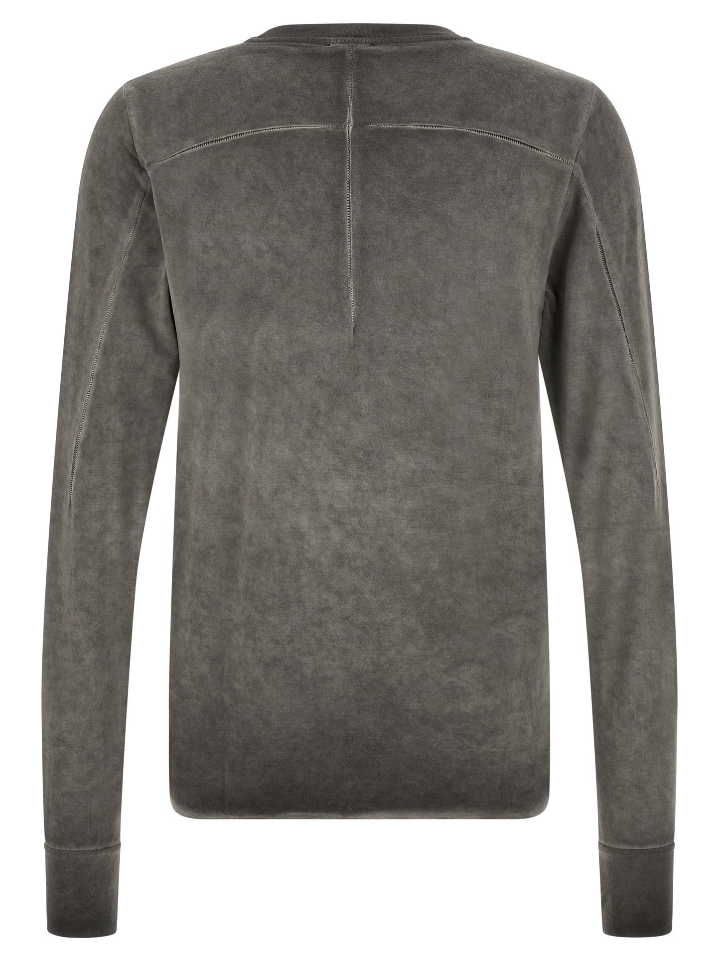 Thom Krom Gray Viscose T-Shirt