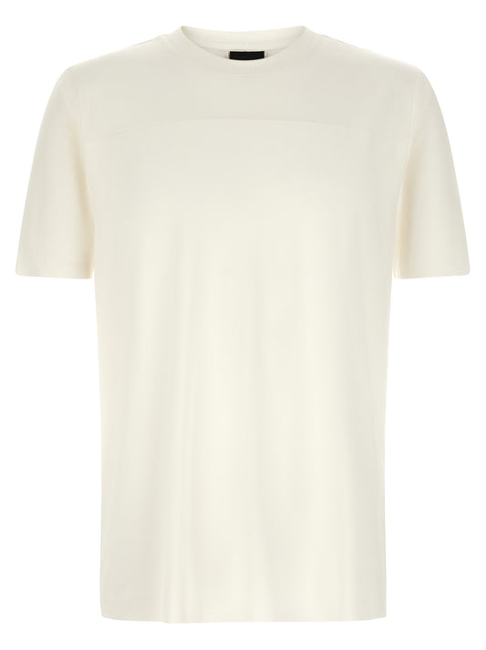 T-Shirt by Thom Krom for men in viscose white & signature features an on trend silhouette, perfectly showcasing a on trend short-sleeve and crew neckline for an elevated aesthetic.