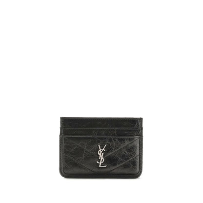Saint Laurent Black Calf Leather Bos Taurus Shoulder Bag