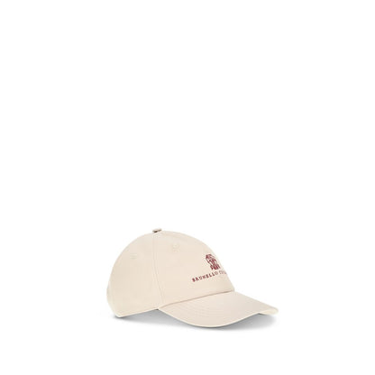 Baseball Cap by Brunello Cucinelli for men in cotton beige & monogram presents a distinguished silhouette from the Cotton Baseball Cap collection, showcasing a distinguished finish with refined distinguished details.