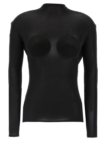Jean Paul Gaultier Black Viscose Cardigan