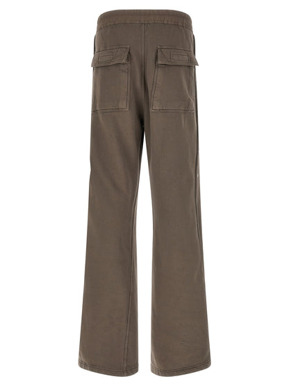 DRKSHDW Gray Cotton Flared Pants