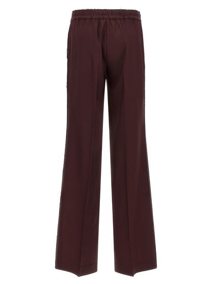 Gianluca Capannolo Purple Polyester Pants