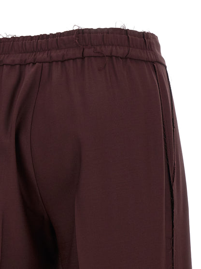 Gianluca Capannolo Purple Polyester Pants