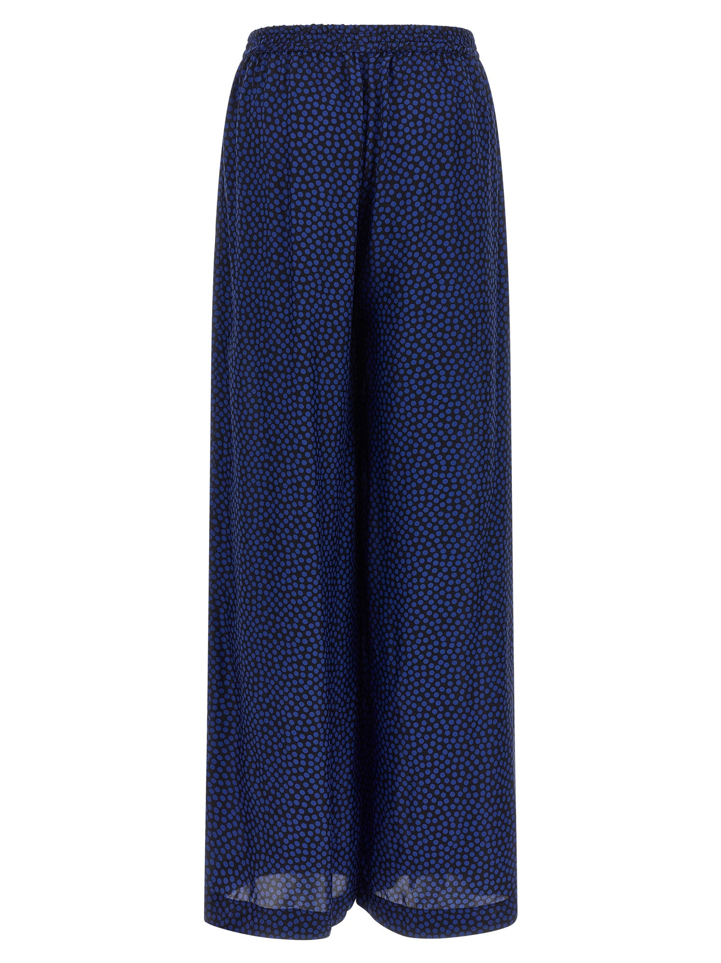 Gianluca Capannolo Blue Viscose Casual Pants