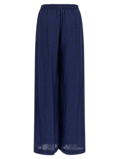 Gianluca Capannolo Blue Viscose Casual Pants