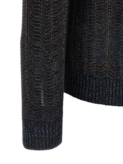 Cardigan by Missoni for men in polyamide viscose wool multicolor & patterned showcases a captivating silhouette, artfully detailed with a captivating and for a truly sophisticated captivating look.