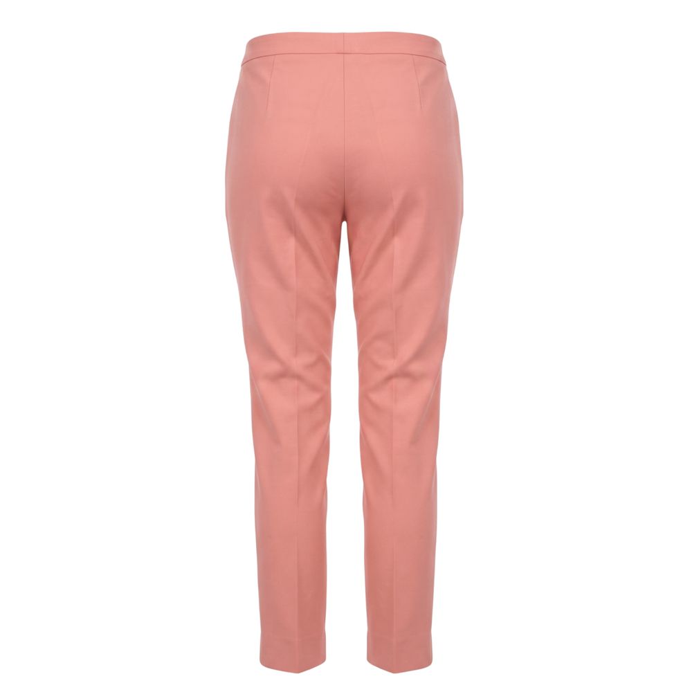 Jeans by Trussardi Jeans for women in stretch cotton multicolor & pink features a refined silhouette with a refined , defined by a and a refined long for a refined finish.