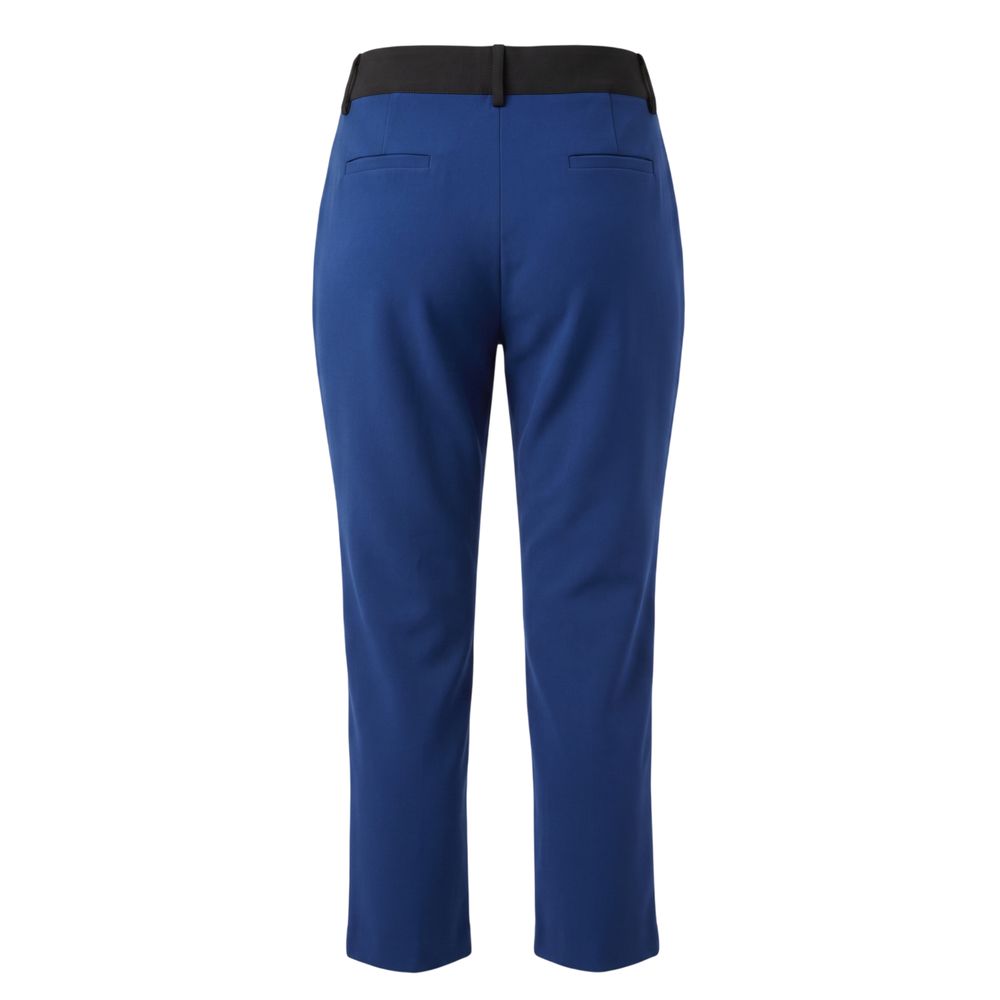 Jeans by Trussardi Jeans for women in stretch polyester black & blue presents a refined pantology silhouette, artfully defined by a refined pantology , long, and a sophisticated .