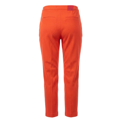 Jeans by Trussardi Jeans for women in stretch cotton orange features a polished silhouette with a polished , reaching a polished long and finished with a polished .