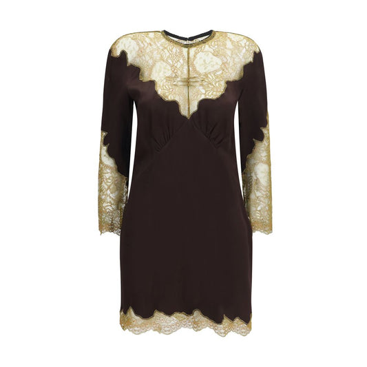 The Attico Multicolor Acetate Casual Dress