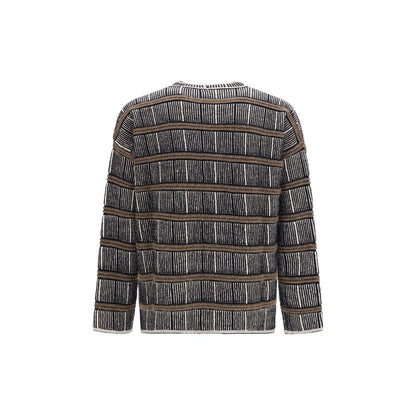 Giorgio Armani Blue Silk Sweatshirt