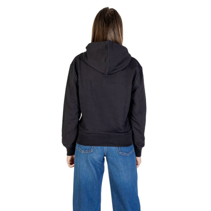 Calvin Klein Jeans Black Cotton Hoodie
