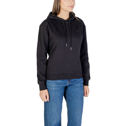 Calvin Klein Jeans Black Cotton Hoodie