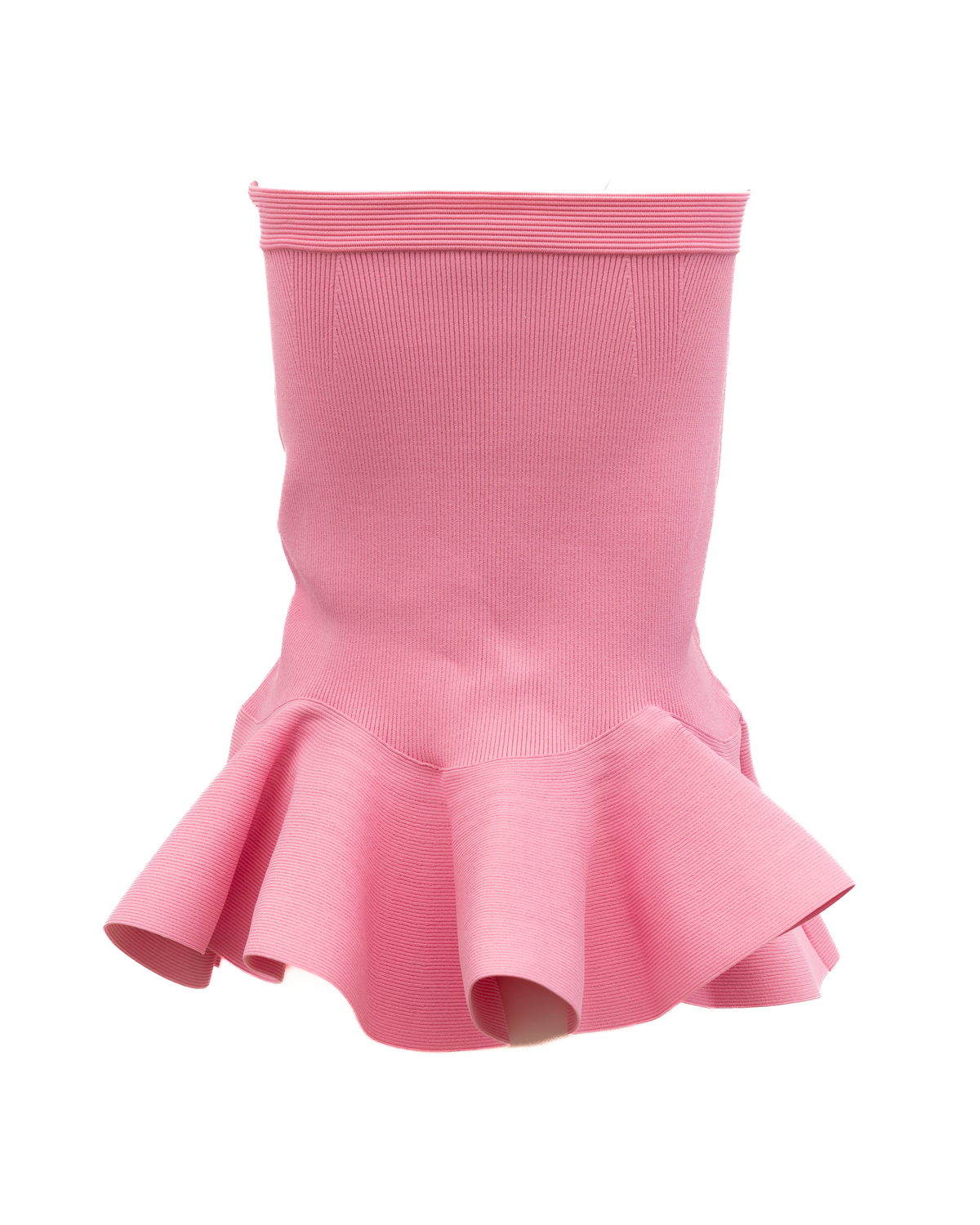 T-Shirt by Alexander McQueen for women in viscose polyester & polyamide pink showcases a fashionable silhouette, elegantly detailed with a fashionable and for a sophisticated, high-fashion look.