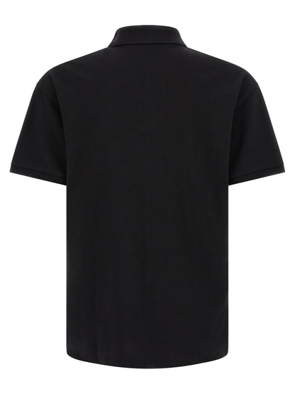 Polo Shirt by Palm Angels for men in cotton black showcases a enviable silhouette, featuring a refined and for a enviable finish.