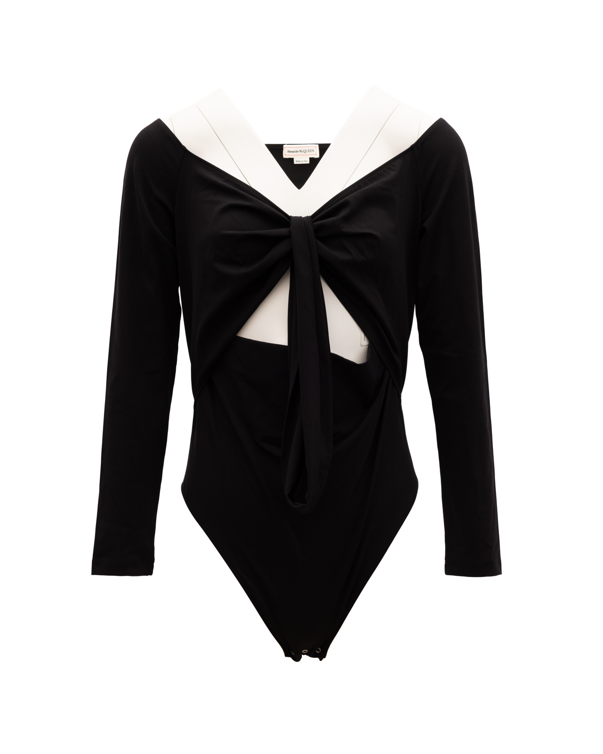 Alexander McQueen Women's Cotton Blouse - Black White