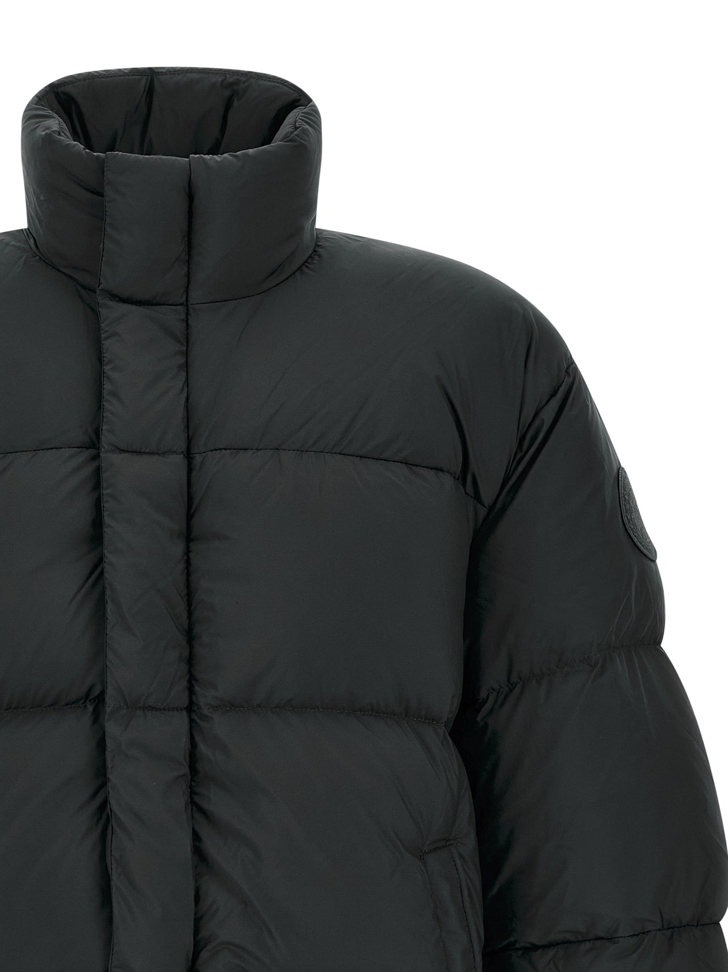 Canada Goose Black Polyamide Full-Length Jacket