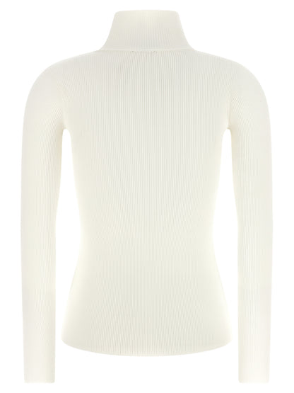 Elisabetta Franchi White Lycra Cardigan