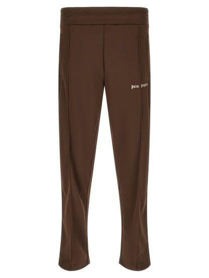 Palm Angels Brown Polyester Joggers (Workout Pants)