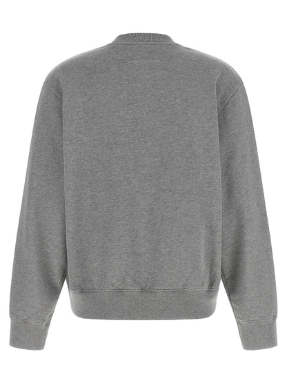MM6 Maison Margiela Gray Cotton Sweatshirt