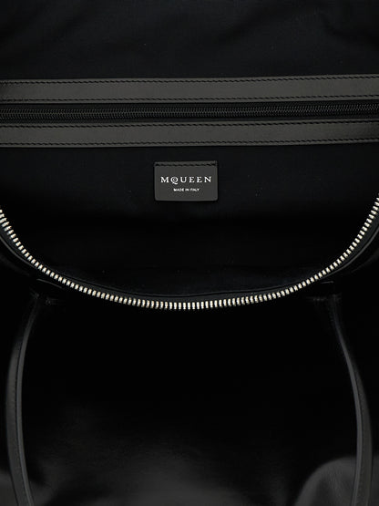 Alexander McQueen Black Calfskin Shoulder Bag