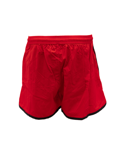 Alexander McQueen Men's Polyamide Swim Shorts - Red