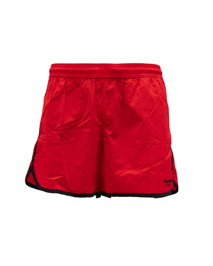 Alexander McQueen Men's Polyamide Swim Shorts - Red
