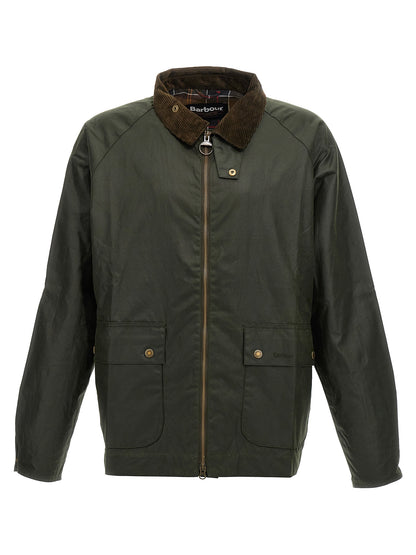 Barbour Bicolor Cotton Full-Length Jacket