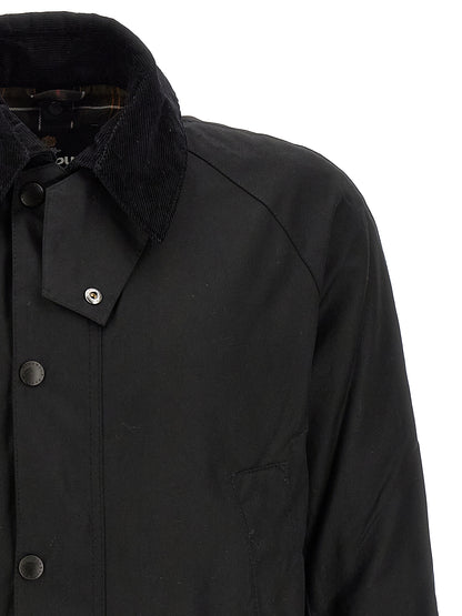 Barbour Black Cotton Jacket